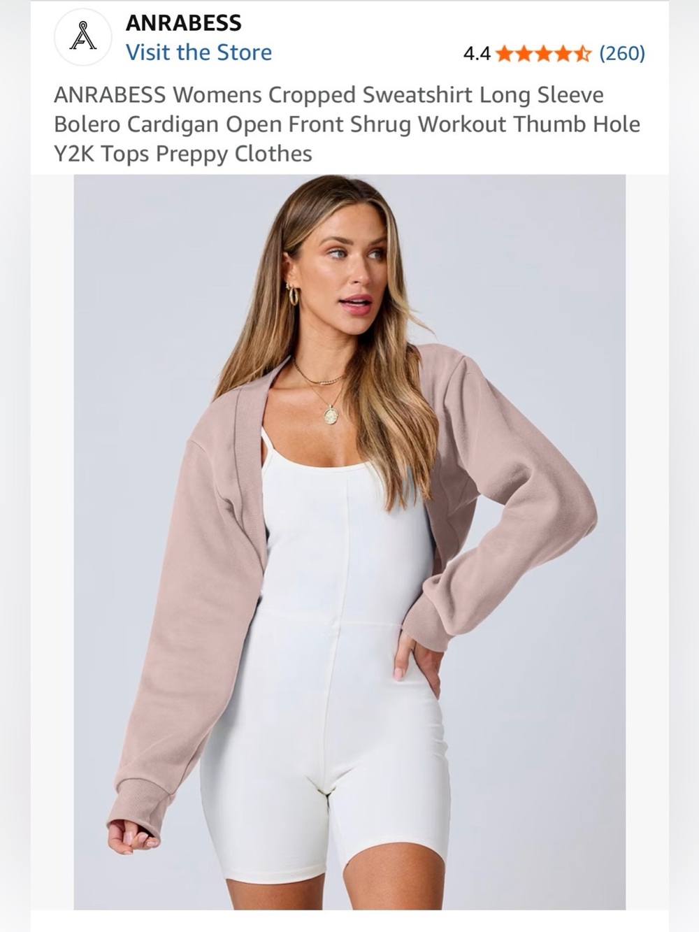 Women's Cropped Open-Front Cardigan - Light Khaki - size small